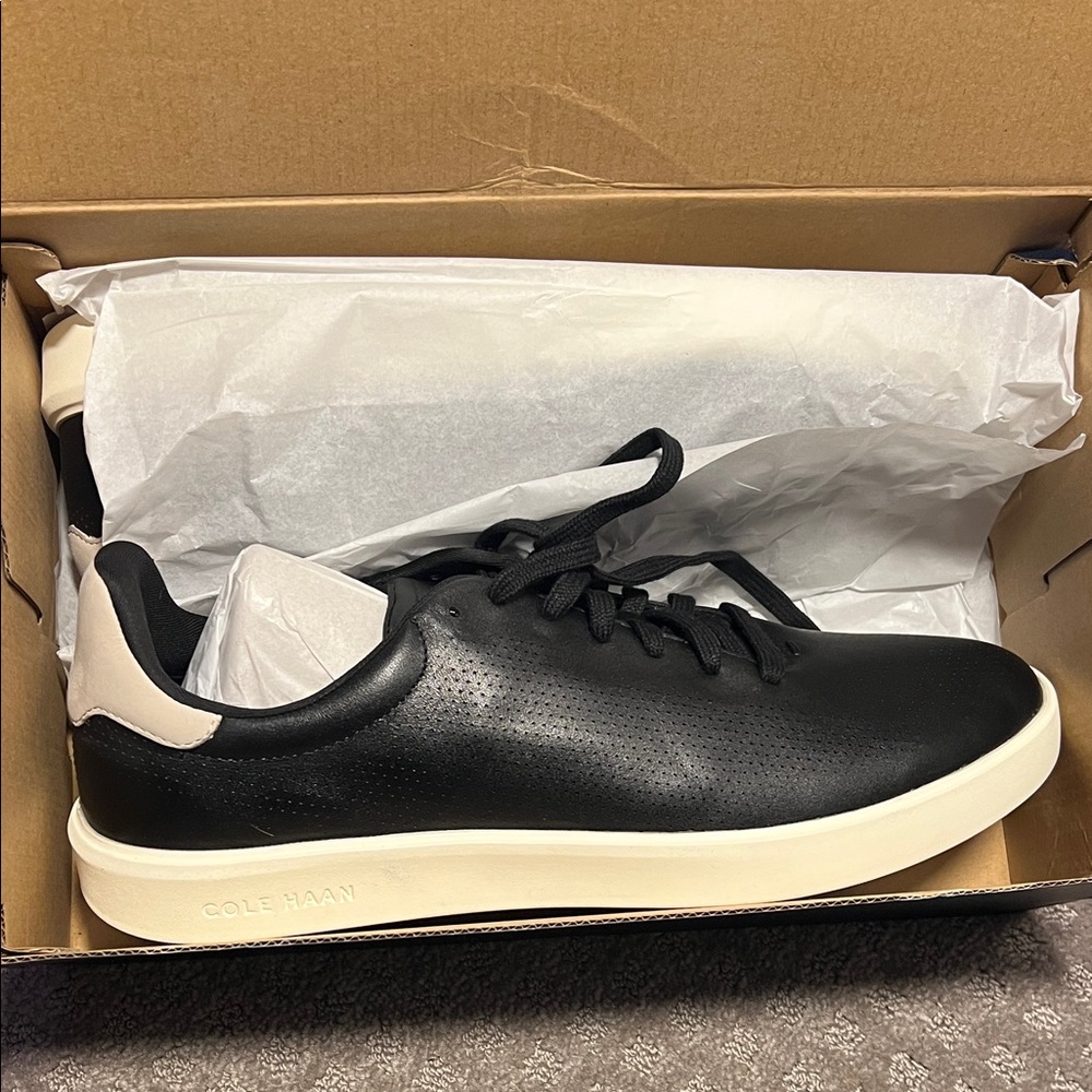 Cole Haan Men’s Grand Crosscourt Daily Laser Sneaker Black